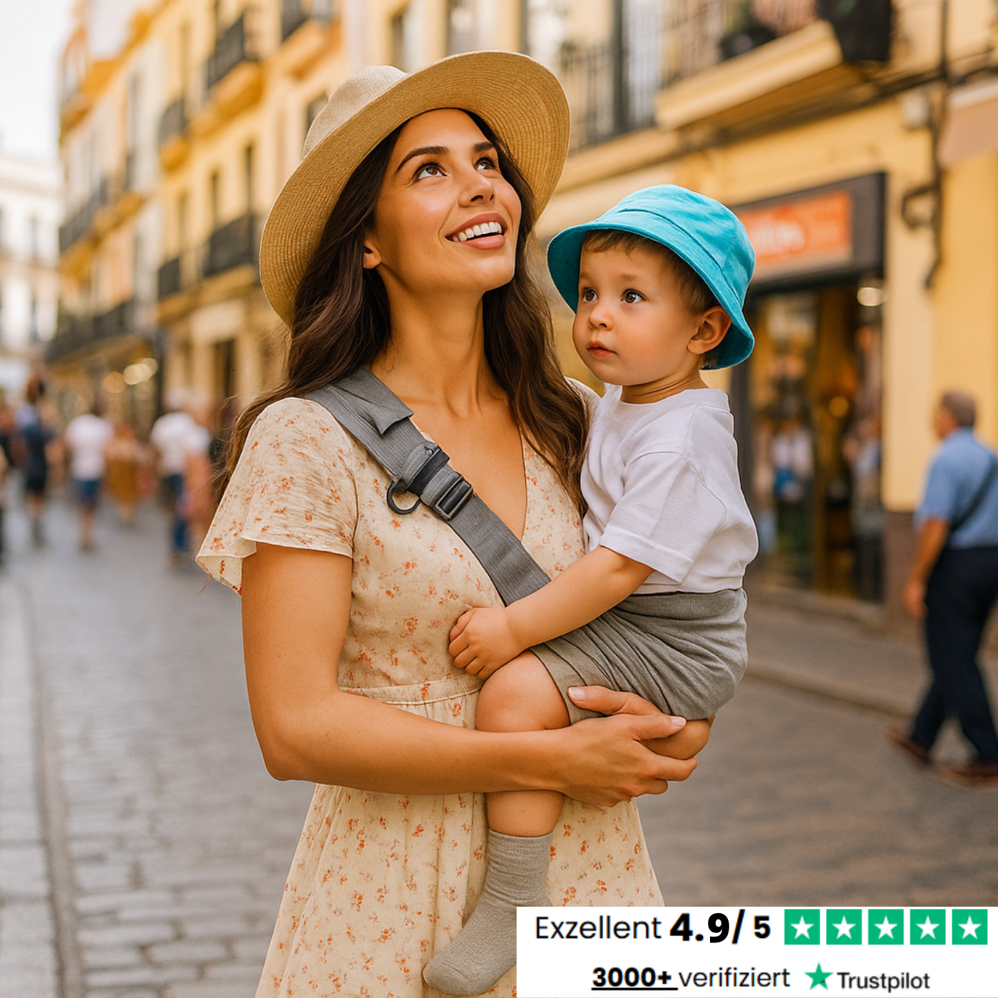 Lust Komfort – Die Babytrage, die von über 3.000 Eltern gewählt wurde