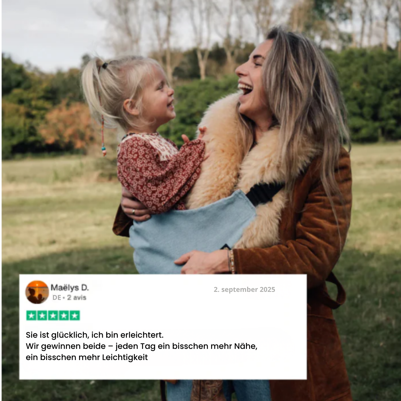 Lust Komfort – Die Babytrage, die von über 3.000 Eltern gewählt wurde